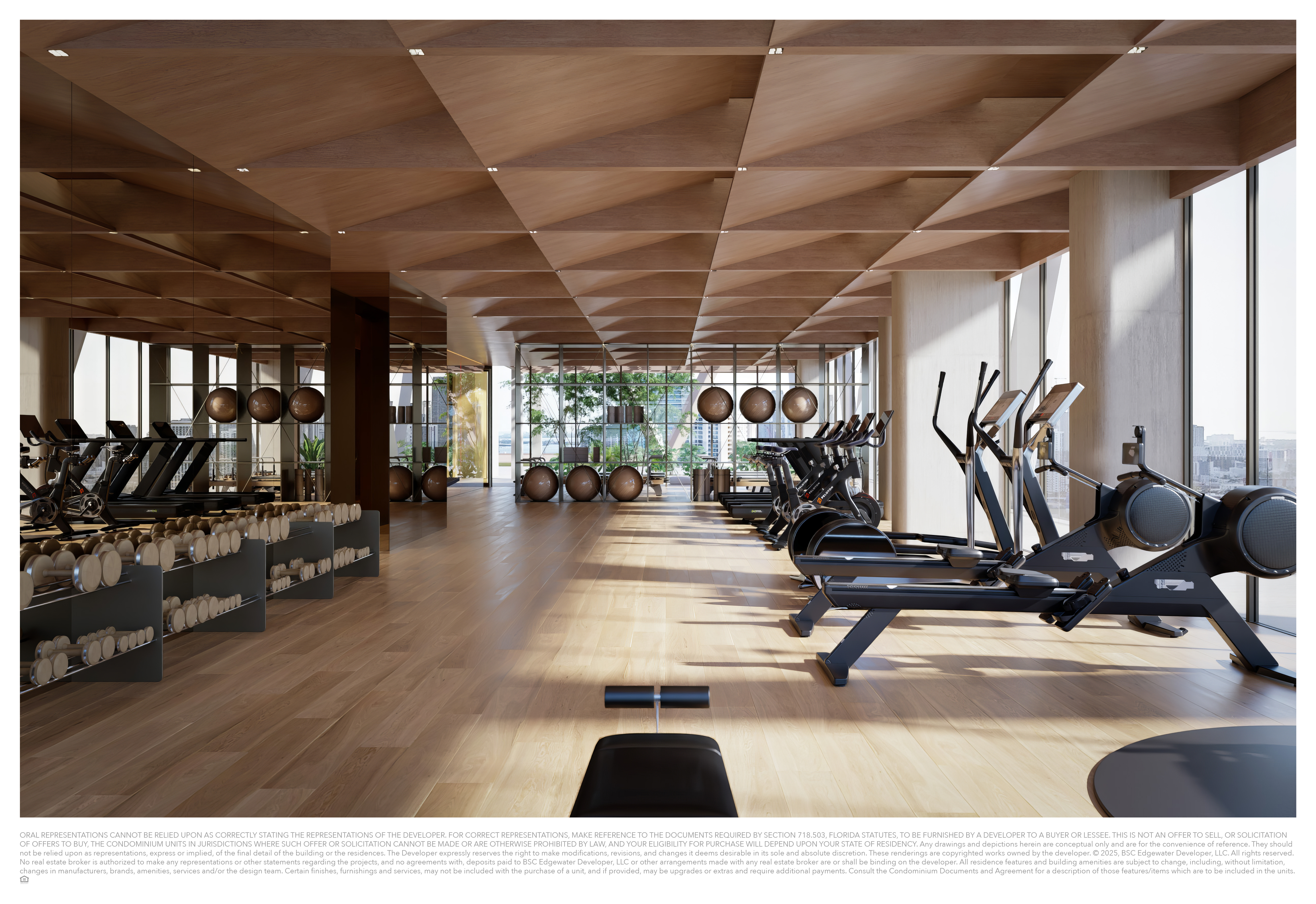 State-of-the-art fitness center